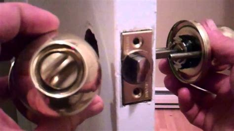 How To Install A New Locking Door Knob The Door