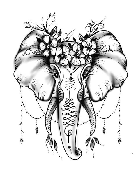 elephant tattoo tattoo template design graphic black gray tattoo design tattoo templates