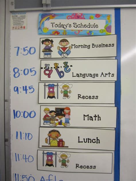 Teaching In Paradise Daily Schedule Cards And Updated