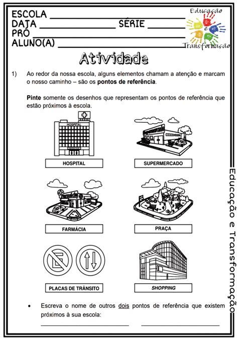 Atividades Pontos De Referencia