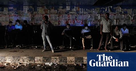 Indian Blackout In Pictures World News The Guardian