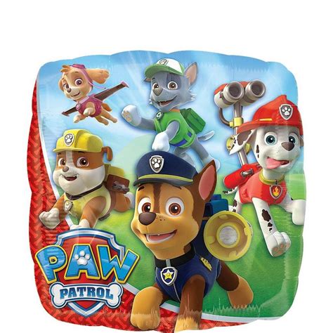 Paw Patrol 3rd Birthday Balloon Bouquet 5pc Party City