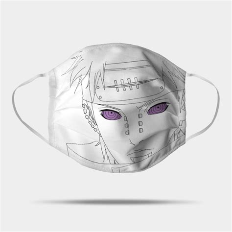 Akatsuki Pain Hidden Rain Rinnegan Eyes Face Mask Naruto Mask