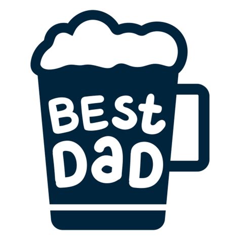 Best Dad Badge Fathers Day Transparent Png And Svg Vector File