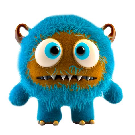 Furry Monster Png Ai Generative 24500971 Png