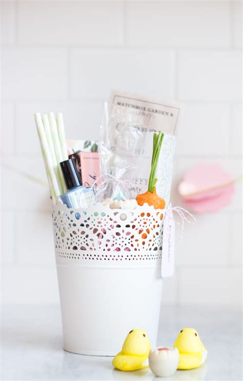 Adult Easter Basket Inspiration The Blondielocks Life Style