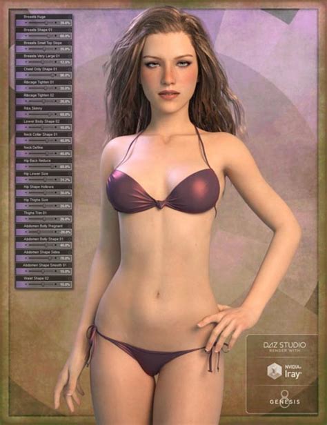 Genesis 8 Female Body Morph Resource Kit 3 Best Daz3d Poses Download Site