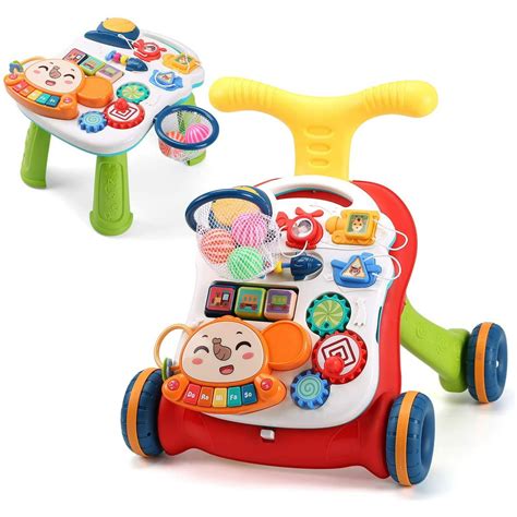 Cute Stone Sit To Stand Learning Walker2 In 1 Baby Walkerkids Early