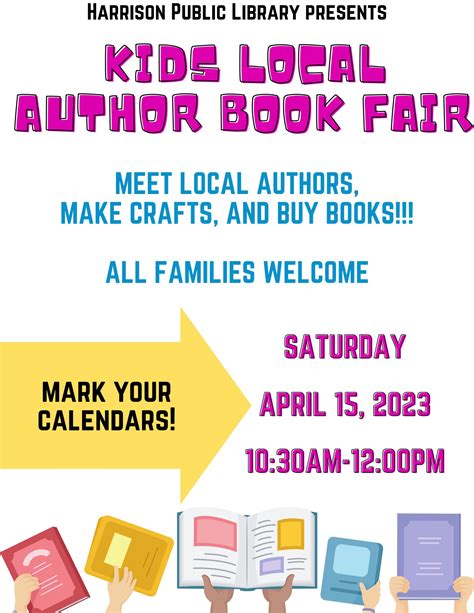 Apr 15 Kids Local Author Book Fair White Plains Ny Patch