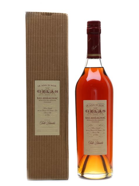 Gelas 18 Year Old Bas Armagnac Lot 46893 Buysell Armagnac Online