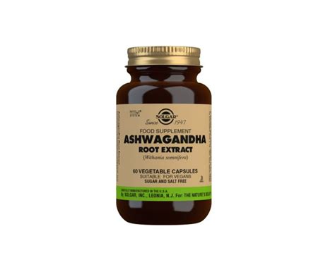 Solgar Ashwagandha Root Extract Vegetable Capsules Pack Of 60 The
