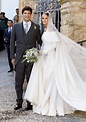 Lady Charlotte Wellesley Marries in Stunning, Voluminous Royal Wedding Gown