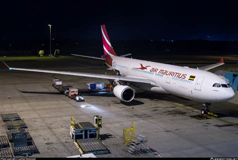 3b Nbl Air Mauritius Airbus A330 202 Photo By Lachlan Mcdonald Id