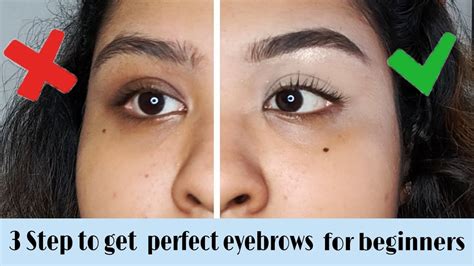 Perfect Eyebrow Hacks In 5min Easy 3step To Get Perfect Eyebrows Without Pomade Brow Powder