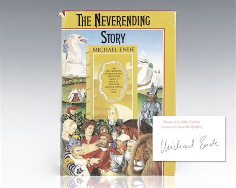 Neverending Story Michael Ende First Edition Signed Rare