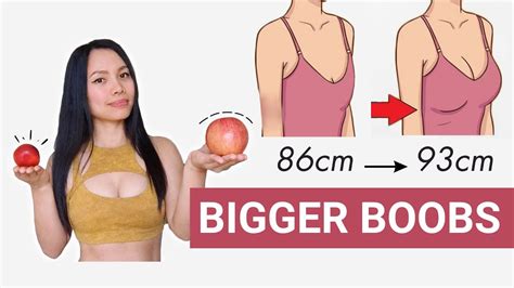 How To Grow Bigger Breasts Naturally Tips Workout That Works Grow