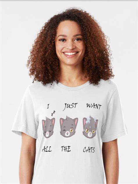 Funny Cat Shirt I Just Want All The Cats Classic T Shirt By