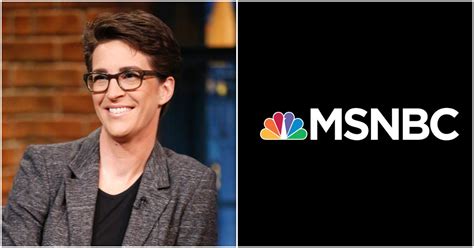 In a surprising telecast this evening, msnbc host rachel maddow confessed to not only being a man, but to having a room temperature iq. MSNBC's Rachel Maddow Has The Highest Rated Show In Cable News