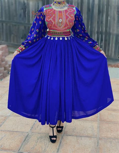 Kuchi Afghan Long Dress Afghan Dresses Afghan Fashion Afghan Clothes