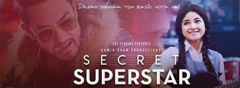 Secret Superstar Movie Cast Release Date Trailer Posters