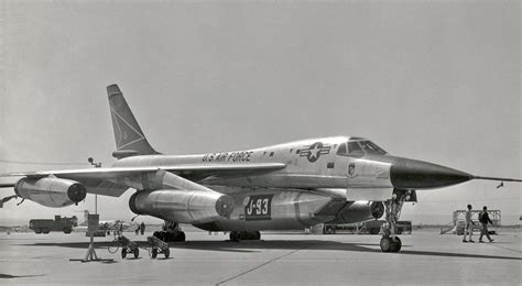 Convair B 58 Hustler Cold War Era Bomber Of Usaf