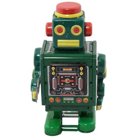 Green Robot Toy Robot Robot Tin Green Collectible Toys Ebay