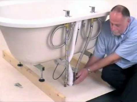 Bathtub installation installation du bain. How to Assemble, Install & Plumb A Bathstore Trend ...