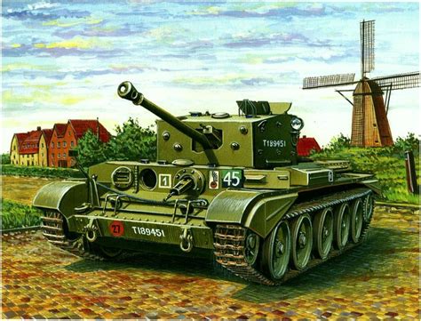 Cromwell Mkviii De La 1ª División Acorazada Polaca Holanda 1944 Más