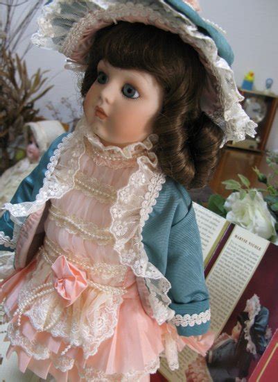 即納！美品 フランクリンミント Franklin Heirloom Dolls Maryse Nicoleデザイン Bebe Bru ブリュ