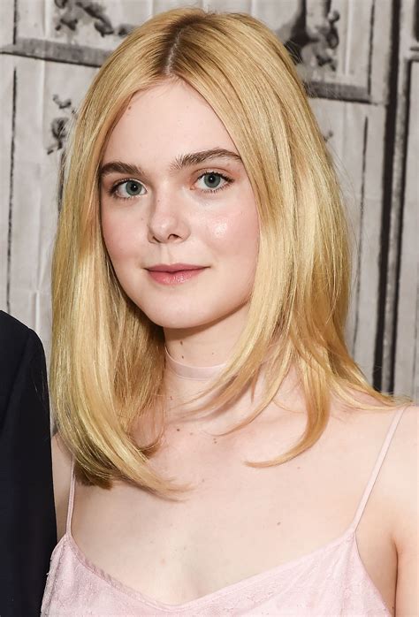 Elle Fanning Wears Orange Eyeshadow To 20th Century Women Premiere Teen Vogue