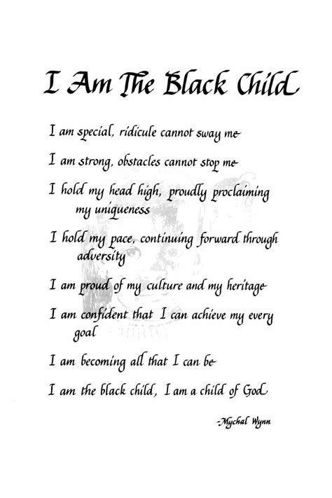 Wito African Child Day Black History Quotes Black History Poems