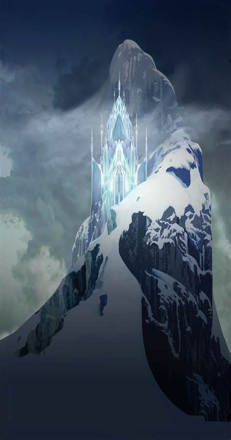 Elsas Ice Palace Concept Art Elsa The Snow Queen Photo 36851459