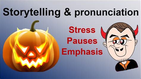 Storytelling Pronunciation Halloween Special Youtube