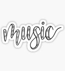 32x retro paper sticker poster music note scrapbooking journal planner card diy. Music Stickers in 2020 | Music stickers, Music, Stickers