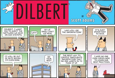 Old Dilbert Comic Strips Mentortijd