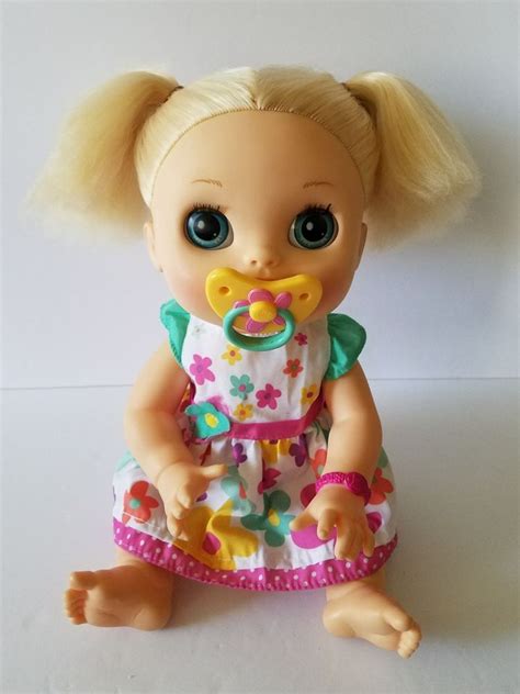Baby Alive Real Surprises Interactive Doll English Spanish 2012 Tested