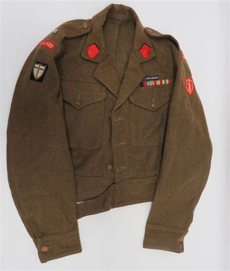 Ww2 Polish 2nd Corps Officers Battledress Jacket
