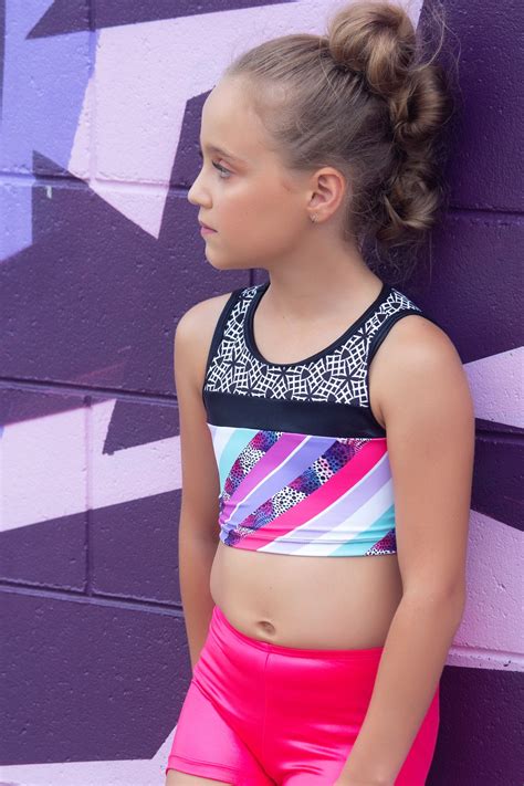 Sylvia P Candy Cropped Singlet Kids Swimwear Girls Cute Little Girl