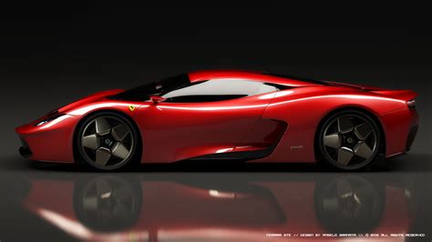 Render Ferrari Gte Concept By Angelo Granata Gtspirit