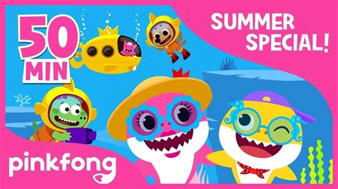 Baby Shark Dance And More Summer Song Compilation Kids Songs