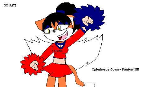 Abby The Cat Cheerleader Drawing By Abigail Evans Fine Art America