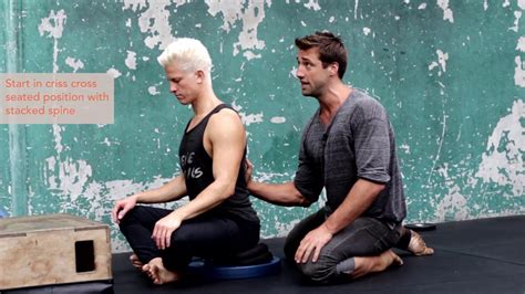 Align Therapy Sitting Hip Mobilization Youtube