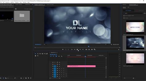 Download Intro Template Adobe Premiere Pro