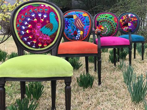 Eclectic Boho Dining Chairs Etsy Boho Dining Chairs Funky Home