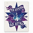 Per Aspera Ad Astra | Canvas Prints, Stretched Canvas and Wall Art ...