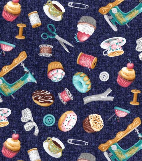 Premium Prints Cotton Fabric Sweets And Sewing Notions Cotton Quilting