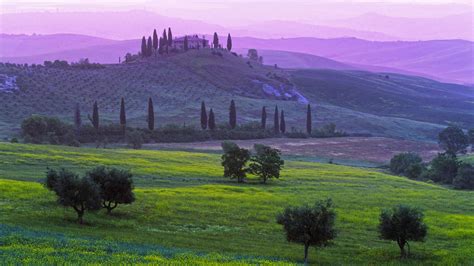 Tuscany Tuscany Italy Landscape Wallpaper