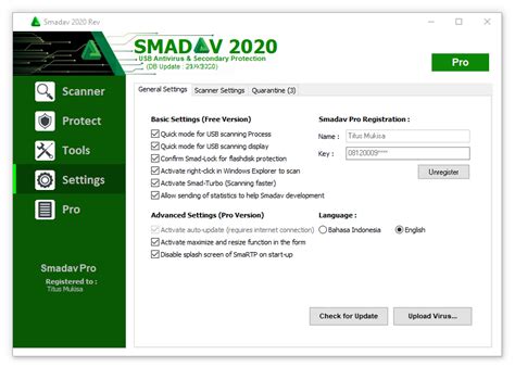 Vic Server Smadav Pro 2020 Lifetime Serial Key