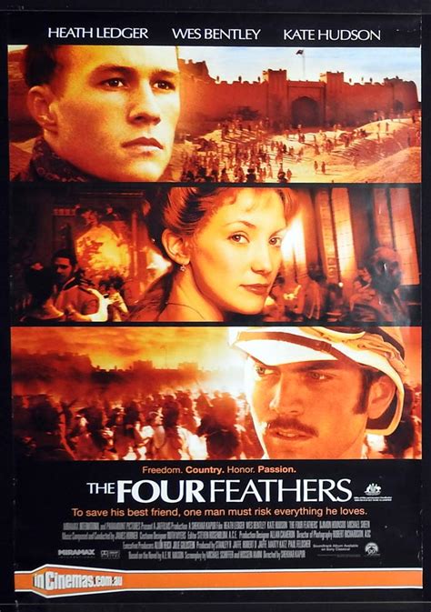 The Four Feathers Original Rolled One Sheet Movie Poster Heath Ledger Wes Bentley Moviemem