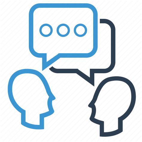 Communication Dialogue Discuss Talk Icon